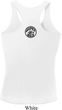 Dodge Super Bee Circle Back Print Ladies Dry Wicking Racerback Tanktop