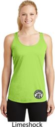 Dodge Super Bee Circle Bottom Print Ladies Dry Wicking Racerback Tank Dodge Super Bee Circle Bottom Print Ladies Dry Wicking Racerback Tank