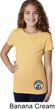 Dodge Super Bee Circle Logo Bottom Print Girls Shirt