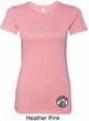 Dodge Super Bee Circle Logo Bottom Print Ladies Longer Length Shirt