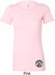 Dodge Super Bee Circle Logo Bottom Print Ladies Longer Length Shirt