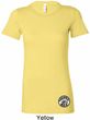 Dodge Super Bee Circle Logo Bottom Print Ladies Longer Length Shirt