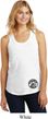 Dodge Super Bee Circle Logo Bottom Print Ladies Racerback Tank Top