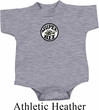 Dodge Super Bee Circle Logo Middle Print Baby Onesie