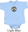 Dodge Super Bee Circle Logo Middle Print Baby Onesie