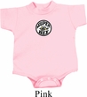Dodge Super Bee Circle Logo Middle Print Baby Onesie