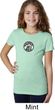 Dodge Super Bee Circle Logo Middle Print Girls Shirt