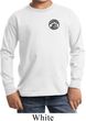 Dodge Super Bee Circle Logo Pocket Print Kids Long Sleeve Shirt