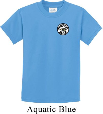 Dodge Super Bee Circle Logo Pocket Print Kids Shirt
