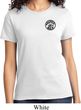 Dodge Super Bee Circle Logo Pocket Print Ladies Shirt
