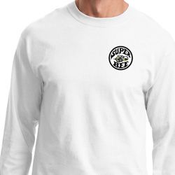 Dodge Super Bee Circle Logo Pocket Print Long Sleeve Shirt Dodge Super Bee Circle Logo Pocket Print Long Sleeve Shirt