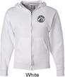 Dodge Super Bee Circle Logo Pocket Print Mens Full Zip Hoodie