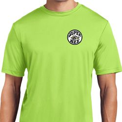 Dodge Super Bee Circle Logo Pocket Print Mens Moisture Wicking Shirt Dodge Super Bee Circle Logo Pocket Print Mens Moisture Wicking Shirt