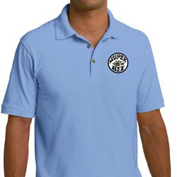 Dodge Super Bee Circle Logo Pocket Print Mens Pique Polo Shirt Dodge Super Bee Circle Logo Pocket Print Mens Pique Polo Shirt