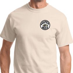 Dodge Super Bee Circle Logo Pocket Print Shirt Dodge Super Bee Circle Logo Pocket Print Shirt