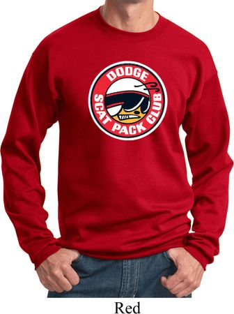 Dodge Sweatshirt Dodge Scat Pack Club Sweat Shirt
