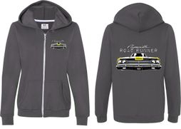 Dodge Yellow Plymouth Roadrunner (Front & Back) Ladies Full Zip
