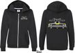 Dodge Yellow Plymouth Roadrunner (Front & Back) Ladies Full Zip