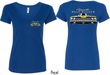 Dodge Yellow Plymouth Roadrunner (Front & Back) Ladies V-neck