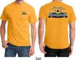 Dodge Yellow Plymouth Roadrunner (Front & Back) T-shirt