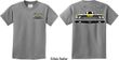 Dodge Yellow Plymouth Roadrunner (Front & Back) Youth T-shirt