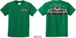 Dodge Yellow Plymouth Roadrunner (Front & Back) Youth T-shirt