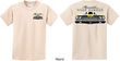 Dodge Yellow Plymouth Roadrunner (Front & Back) Youth T-shirt