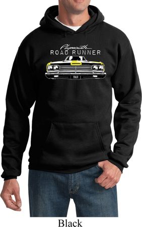 Dodge Yellow Plymouth Roadrunner Hoodie