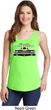 Dodge Yellow Plymouth Roadrunner Ladies Tank Top