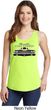 Dodge Yellow Plymouth Roadrunner Ladies Tank Top