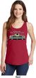 Dodge Yellow Plymouth Roadrunner Ladies Tank Top