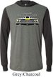 Dodge Yellow Plymouth Roadrunner Lightweight Hoodie Tee