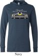 Dodge Yellow Plymouth Roadrunner Lightweight Hoodie Tee