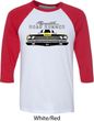 Dodge Yellow Plymouth Roadrunner Mens Raglan Shirt