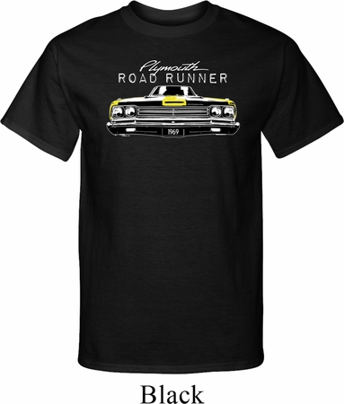 Dodge Yellow Plymouth Roadrunner Tall Shirt