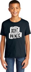 Don't Panic Toilet Paper Kid's Soft Style T-Shirt