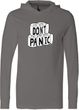 Don't Panic Toilet Paper Social Distancing Lightweight Hoodie T-Shirt