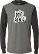Don't Panic Toilet Paper Social Distancing Lightweight Hoodie T-Shirt