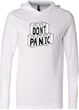 Don't Panic Toilet Paper Social Distancing Lightweight Hoodie T-Shirt
