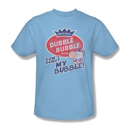 Double Bubble Shirt Don't Burst Light Blue T-Shirt