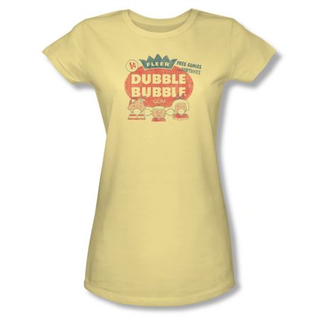 Double Bubble Shirt Juniors One Cent Banana T-Shirt