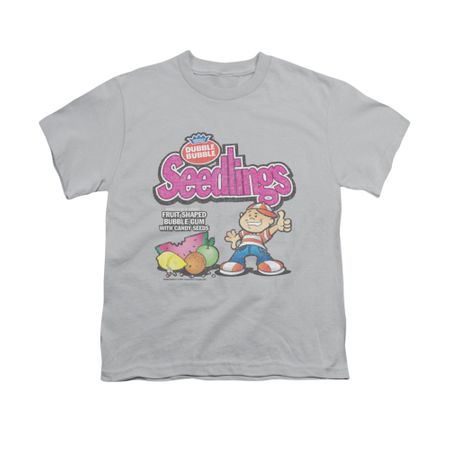 Double Bubble Shirt Kids Seedlings Athletic Heather T-Shirt