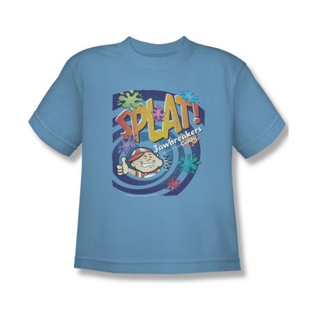 Double Bubble Shirt Kids Splat Jawbreaker Carolina Blue T-Shirt