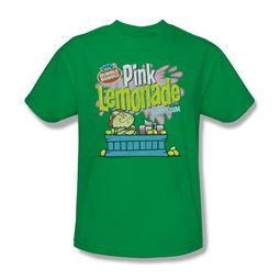 Double Bubble Shirt Pink Lemonade Kelly Green T-Shirt