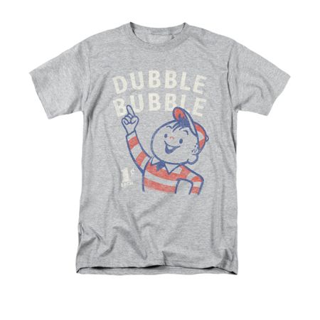 Double Bubble Shirt Pointing Athletic Heather T-Shirt