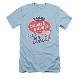 Double Bubble Shirt Slim Fit Don't Burst Light Blue T-Shirt