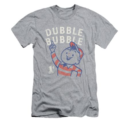 Double Bubble Shirt Slim Fit Pointing Athletic Heather T-Shirt