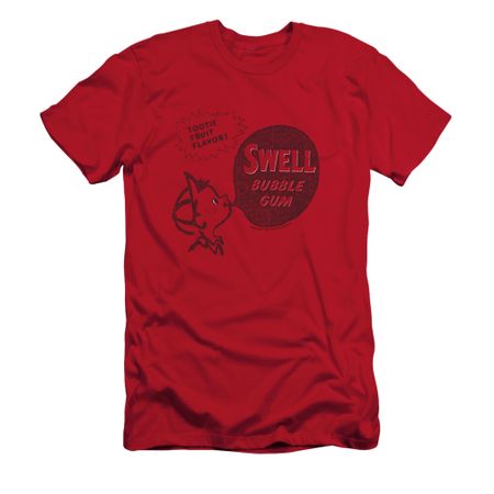Double Bubble Shirt Slim Fit Swell Gum Red T-Shirt