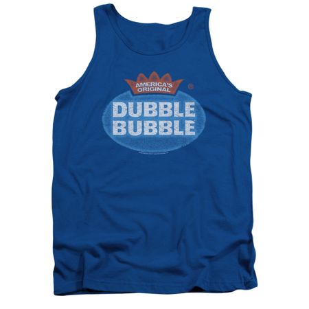 Double Bubble Shirt Tank Top Vintage Logo Royal Blue Tanktop