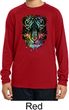 Dripping Neon Tiger Kids Dry Wicking Long Sleeve Shirt